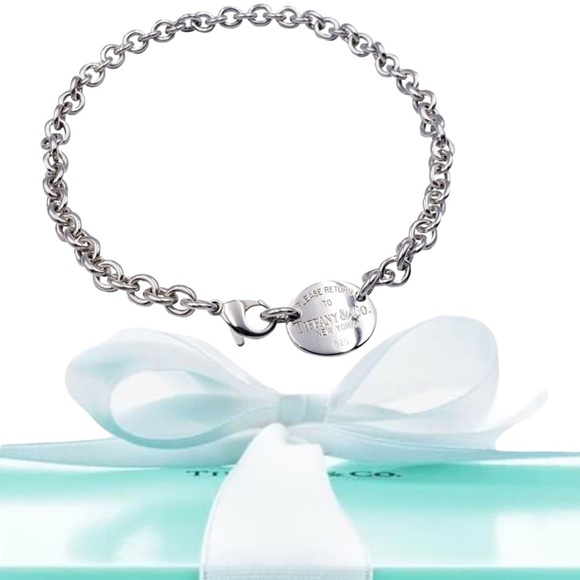 Tiffany & Co. Jewelry - Authentic Return to Tiffany & Co Necklace STERLING SILVER 925 in Excellent Cond